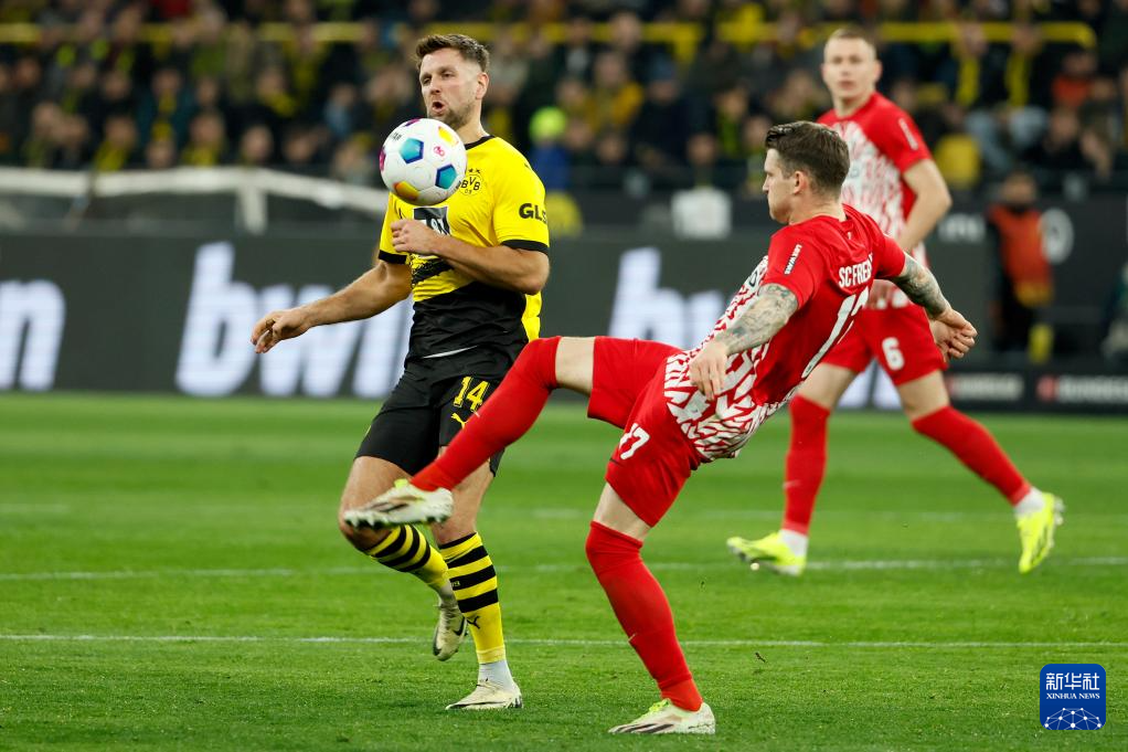 弗赖堡球员训练备战接下来的比赛 弗赖堡球员训练备战接下来的比赛